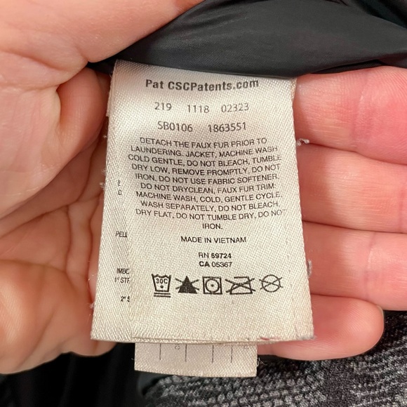 Columbia Sz 8 Boundary Bay Down Parka - Kids - Picture 6 of 8